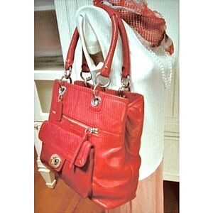 COACH Hampton Turlock North South Z27748 Leather